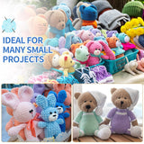 Xinnun 12 Skeins 1116 Yards Chenille Velvet Soft Thick Plush Yarn Bulk for Crocheting Knitting Baby Blanket DIY Weaving Craft, 6mm, 3.5 Oz/Skein(Fresh Color) Xinnun