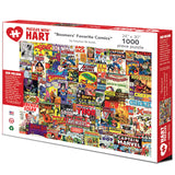 Hart Puzzles Favorite Comics 1000 Piece Puzzle, 1 EA, Multi Hart Puzzles