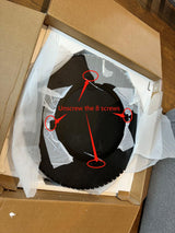 kevinplus 31.49'' Walnut Round Coffee Table Modern Wood Coffee Table for Living Room, Contemporary Circle Fluted Drum Coffee Table, Easy Assembly, Walnut (ø31.49'' x 13.77'') kevinplus