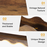 Tribesigns 63 Inches Farmhouse Console Table with Storage, Couch Table Behind Sofa, Long Entryway Table, Sofa Console Table, Narrow Console Table, Hallway Table for entryway Living Room, Brown Tribesigns