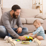 Haconba 30 Pcs Wooden DIY Car Toys Unfinished Wooden Cars Painted Mini Wooden Craft Cars for Students Home Activities DIY Crafts Projects Family Time Handicraft Haconba