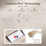 PHI VILLA Outdoor Furniture Set 10-Piece Heavy Duty Sectional Half-Moon Curved Sofa, Wicker Patio Conversation Set for 10 Seats with Cushions, Beige PHI VILLA