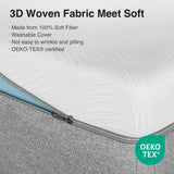 Novilla King Size Mattress 10 Inch, Gel King Memory Foam Mattress in a Box with Comfort Foam for Pressure Relief & Body Support & Cool Night Sleep, CertiPUR-US Certified Novilla