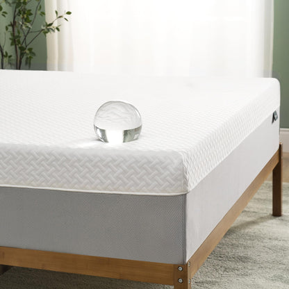 ZINUS 10 Inch Green Tea Essential Memory Foam Mattress [New Version], King, Fiberglass Free, Medium Feel, Breathable Airflow Memory Foam, Certified Safe Foams & Fabric, Mattress in A Box