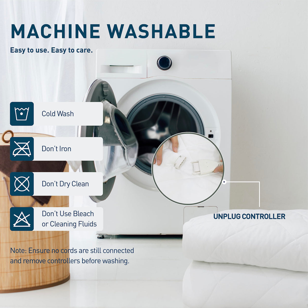 Yuurom Heated Mattress Pad California King Size 72×84 inches, Electric Mattress Pad Dual Control 10 Heat Settings 12-Hour Auto Off Timer 13ft Extra Long Cord, Bed Warmer Mattress Cover 18" Deep Pocket Yuurom