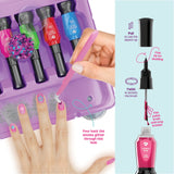 Nail Art Studio for Girls - Birthday Gift - Nail Polish Kit for Kids Ages 7-12 Years Old - Girl Gifts Ideas - Gift Set - Girly Stuff - Polish, Pens, Glitter, Stickers, Gems, Filer - 8 9 10 11 12 Year Pretty Me