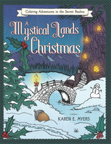 A Mystical Lands Christmas: Coloring Adventures in the Secret Realms WoodArtSupply