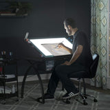Futura Light Table for Artists, Drawing with Dimmable Light and Adjustable Top Artograph