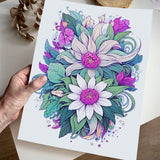 Mandala Coloring Book for Adults - Spiral Bound, One-Sided Design With Thick Paper for Relaxation and Mindfulness - Valentine Gift for Women CKMOREL