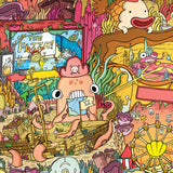 Cross & Glory - Seamonster Shenanigans - 1000 Piece Jigsaw Puzzle for Adults & Kids 12+ | Colorful Underwater Scene with Whimsical Sea Creatures | Family Fun Cross & Glory