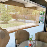 Natural Bamboo Shades for Patio 24 32 36 48 60 72 79 Inch Wide Outdoor Roll Up Blinds Waterproof Bamboo Roman Shades Privacy Sunshades Bamboo Blinds for Indoor Garden Porch Roll Up Bamboo Shades KaulaTrinx