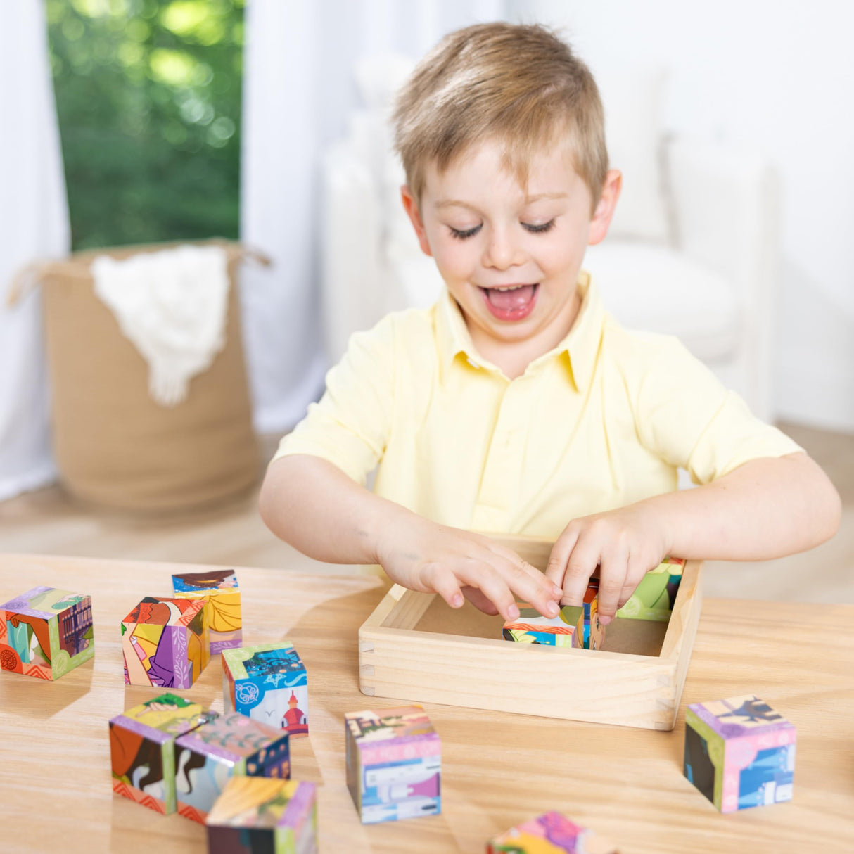 Melissa & Doug Disney Princess Wooden Toy Cube Puzzle Blocks for Boys and for Girls 3+ - FSC Certified Melissa & Doug