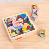 Melissa & Doug Disney Princess Wooden Toy Cube Puzzle Blocks for Boys and for Girls 3+ - FSC Certified Melissa & Doug