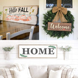 22PCS Large Letter Welcome Stencils for Painting on Wood - Vertical Welcome and Home Sweet Home Stencils - Farmhouse Christmas Stencils for Crafts Reusable -Paint Stencils for Wood Signs & Canvas DLY LIFESTYLE