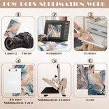 AUEAR, 6 Pack Sublimation Clipboard Blanks 9x12 MDF A4 White for Office Teacher DIY Craft AUEAR