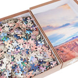 BEDUKE Jigsaw Puzzles 1000 Piece - Every Piece is Unique - Grand Canyon National Park for Adults Precise Interlocking Thick Sturdy Cardboard Family Game Puzzle Age 14+ BEDUKE