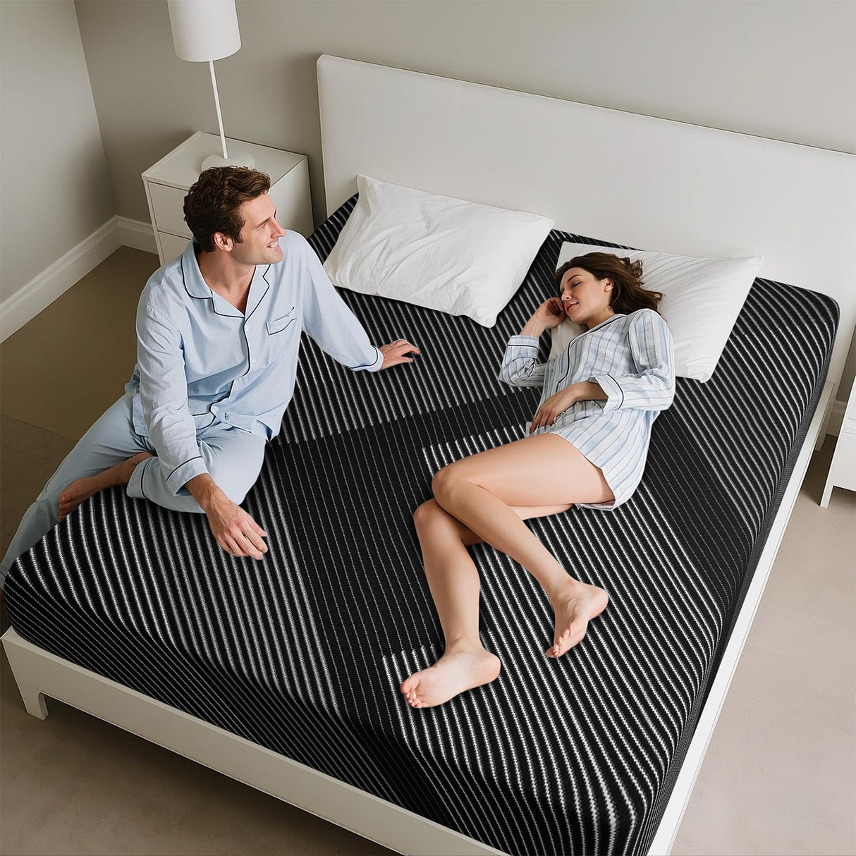 Full Mattress, 10 Inch Gel Memory Foam Full Size Mattress in a Box with Breathable Washable Removable Cover, Fiberglass Free, Pressure Relief,Medium Firm Mattresses, Made in USA, CertiPUR-US Certified 6V-Sermmoo