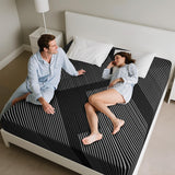 Full Mattress, 10 Inch Gel Memory Foam Full Size Mattress in a Box with Breathable Washable Removable Cover, Fiberglass Free, Pressure Relief,Medium Firm Mattresses, Made in USA, CertiPUR-US Certified 6V-Sermmoo