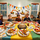 100 Pcs Construction Birthday Party Supplies - Construction Themed Plates and Napkins Forks Set, Disposable Dump Truck Tableware for Boys Kids Birthday Party Decorations Favors, Serve 25 Guests Litmitfu