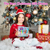 Kids Nail Polish Set for Girls, Nail Art Kit for Ages 7-12 - Girl Gifts - Nail Polish Non Toxic Girl Stuff for Spa Makeup Manicures - Birthday Gift Toys for Girls 7 8 9 10-12 Years Old Combaybe