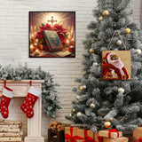 Axquilon Christmas Diamond Art Kits for Adults - Bibble Diamond Painting Kits for Adults, 5D Round Full Drill DIY Christmas Gem Art Paint by Diamonds 14x14 inch Axquilon