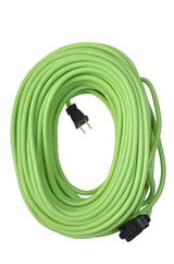 Yard Master Outdoor Extension Cord, 120 Foot Light Duty, Water Resistant, Flexible, 16 Gauge 2 Prong, Lime Green, 9940010 Yard Master