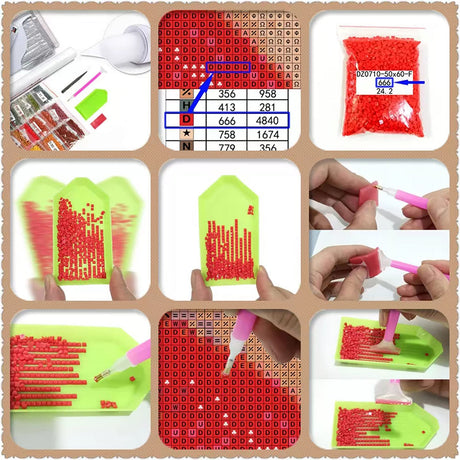 Unicorn Diamond Art - DIY Diamond Painting Kit | Create Your Own Sparkling Unicorn Masterpiece | Includes All Tools and Instructions | Fun and Relaxing Craft Activity for Adults and Art Beginners UKboken