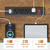 SEDETA Gaming Desk, 60'' Gaming Desk with Hutch and LED Lights, Computer Desk with Storage Shelves, Large PC Gamer Desk with Display Cabinet, Monitor Stand, Power Outlet for Home Office, Rustic Brown SEDETA