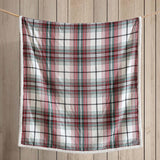 Eddie Bauer - Blanket, Super Soft Reversible Sherpa & Brushed Fleece Bedding, Throw Blankets for Couch, Ideal for Lounging (Montlake Plaid Red) Eddie Bauer