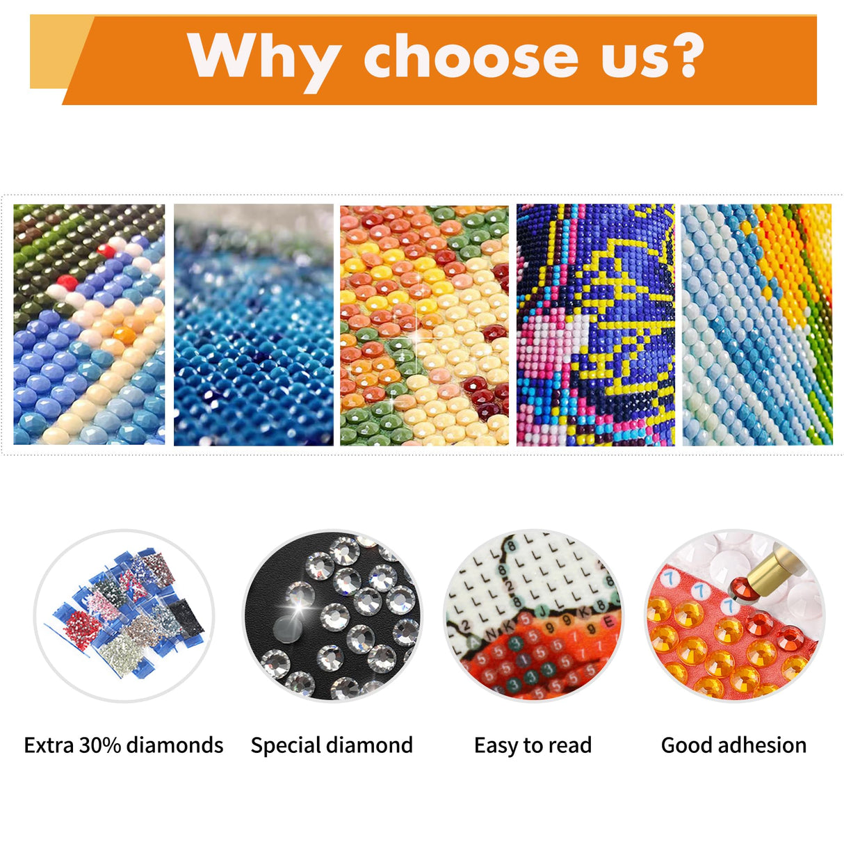 Yeadiffy Diamond Art Painting Kits for Adults Diamond Art Kits for Adults Beginners,5D Translucent Gems Diamond Painting,DIY Full Drill Diamond Gem Art and Crafts 12x16inch (Dog) Yeadiffy