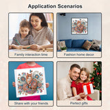 WSLWXSHM 5D Special Shape Diamond Art Kits for Beginners, Diamond Painting Kits for Adults Cat, Crystal Rhinestones Diamond Painting for Home Wall Decoration Gift 12×12inch/30×30cm, Animal WSLWXSHM