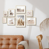 ArtbyHannah 8 Pack Gallery Wall Frame Set Neutral Wall Art Decor,Picture Frames Collage Wall Decor with Desert Pictures,Multiple Sizes… ArtbyHannah