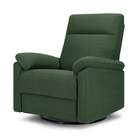 DaVinci Suzy Power Recliner - Swivel Nursery Glider w/USB Port Electric Recliner Chairs for Adults - GREENGUARD Gold Certified - 270° Reclining Rocking Chair for Nursery & Living Room - Pine Green DaVinci