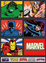 Buffalo Games - Marvel -– Avengers - 100 Piece Jigsaw Puzzle for Families -Challenging Puzzle Perfect for Game Nights - Finished Size is 15.00 x 11.00 Buffalo Games