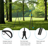 Outvita Metal Swing Stand, 550lbs Heavy Duty Steel A-Frame Stand Powder Coated Finish for Kids, Adults Outdoor Backyard Patio Porch Outvita