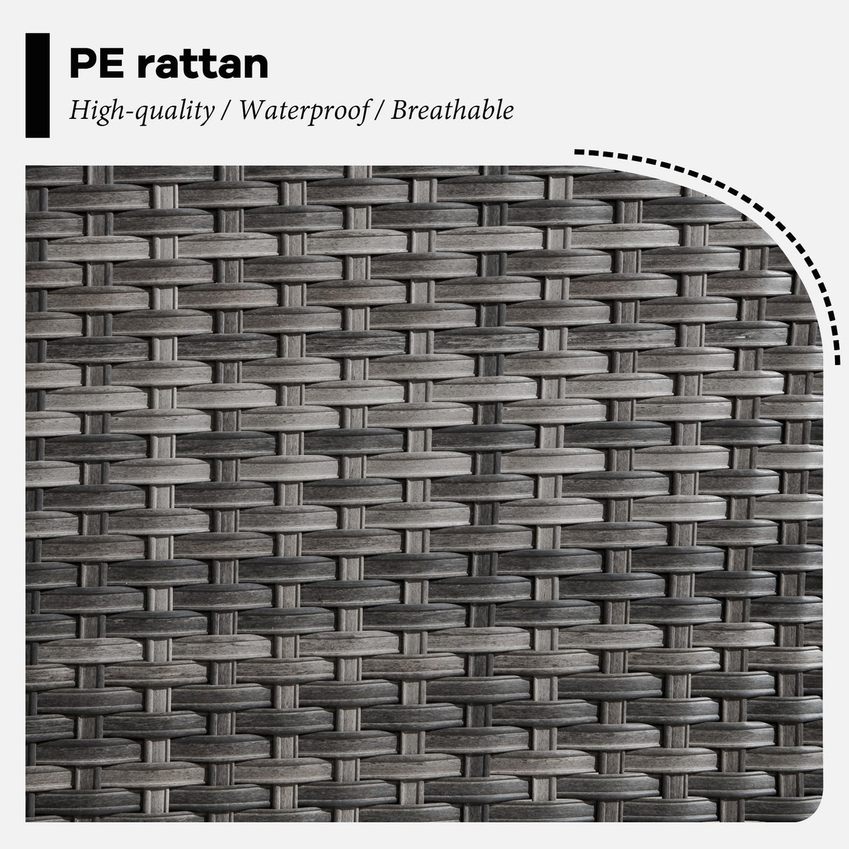 HOOOWOOO 13 Piece Patio Sectional Furniture Set with Fire Pit Table,Modern Wicker Outdoor Conversation Sofa Sets,All Weather Modular L Shaped Outside Couch Swivel Chair Set(Charcoal Grey) HOOOWOOO