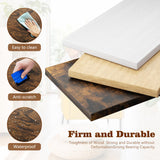 Shintenchi Cube Storage Organizer, 3 Tier Mid-Century Bookcase with Legs Cubeicals Retro Wood Organizer Storage Bookcase, Freestanding Open Book Shelves for Bedroom,Living Room,Office(Brown) Shintenchi