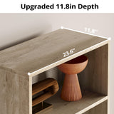 Industrial Chic 5-Shelf Bookcase with Doors – Durable Storage Solutions for Home and Office IRONCK