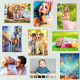 ArtCute 12 Pcs Sublimation Metal Photo Blanks Signs - 8''x12'' Aluminum Metal Signs Blank 0.45mm Thick Photo Sign Blank Poster Wall Photo Frame Metal Blanks Indoor Outdoor ArtCute