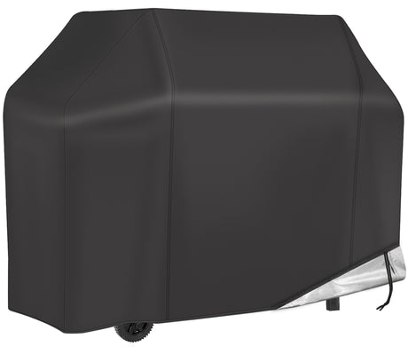 NEXCOVER Grill Cover, BBQ Cover 55 inch,Waterproof BBQ Grill Cover,Fade Resistant Gas Grill Cover, Barbecue Grill Covers, Fits Grill of Weber, Brinkmann, Nexgrill, Black Grill Cover for Outdoor Grill. NEXCOVER