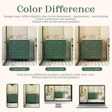 Merax 30" Bathroom Vanity with Sink Top, 3-Drawer Bathroom Vanity Storage Cabinet with Gold Pulls, Tip-Out Drawer, Solid Wood Frame Bath Storage Vanity with Ceramic Sink Merax