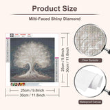 Anuver Tree of Life Diamond Painting Kits for Adults, 5D DIY Diamond Art Kits for Beginners, Full Drill Diamond Painting Kits for Home Wall Decor, Landscape, 12x12 Inch Anuver