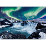 G+D Puzzles for Adults - Majestic Northern Lights of Norway - A 2000 Piece Paper Puzzle for Family and Friends G+D