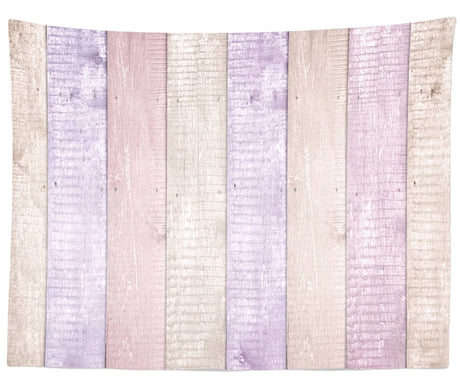 Loccor 9x6ft Pink Purple Shiplap Wood Tapestry Wall Hanging Soft Fabric Backdrop Farmhouse Abstract Large Wall Art for Bedroom Living Room College Dorm Photography Photo Booth Home Decoration Loccor