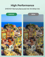 PGI-280XXL/CLI-281XXL Compatible Ink Cartridge Replacement for Canon Ink 280 and 281 Cartridge High Yield Use to PIXMA TR7520 TR8520 TR8500 TR8600 TR8620 TS6120 TS6220 TS9120 (5 Value Pack) DYEYOY