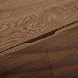 YITAHOME 63" Mid Century Modern TV Stand for TVs up to 65 inch Flat Screen Wood TV Console Media Cabinet with Storage, Walnut YITAHOME