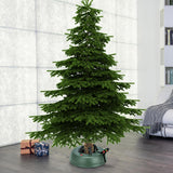 Blissun Christmas Tree Stand with Water Reservoir, Fast Clamp, Foot Pedal, Water Level Indicator, Fits up to 8FT Real Trees Blissun