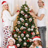 Shellwei 24 Pcs Christmas Nativity Story Wooden Ornaments Set Bulk Christian Music Sheet Nativity Ornament Nativity Scene Hanging Ornaments Xmas Tree Ornaments Religious Gift for Family(Delicate) Shellwei