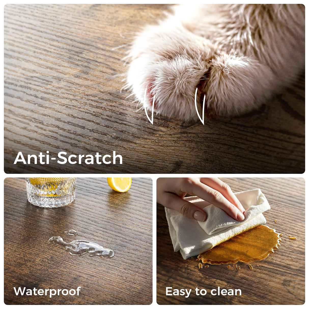 Casaottima Corner Bookshelf 5 Tier, 57 Inches Reversible Book Shelf for Living Room, Industrial Wooden Bookcase with Open Shelves and Metal Frame for Bedroom, Home Office, Kitchen, Rustic Brown Casaottima