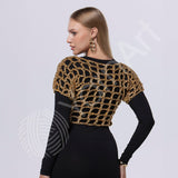 YarnArt Metallic Club Super Bulky T-Shirt Yarn - 100% Polyester, 6.35 oz / 180 gr, 60 yrds / 55 Meters - Shiny Colors for Handbags, Rugs, Chic Night Bags, Crochet (8116) YarnArt